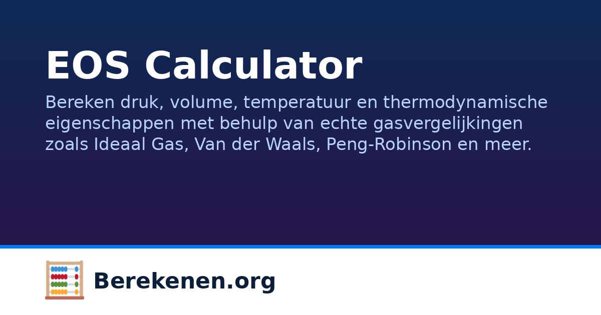 Eos Riskcalc EOS Calculator | Berekenen.org